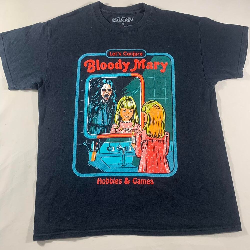 Creepy Co bloody mary black t shirt